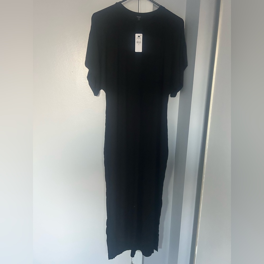 Express Classic Black Maxi Dress